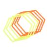 Football Training Hexagonal Agility Ring Set