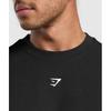 Gymshark ResT Day EssenTials Boxy T shirT Black A2b5s Bb2j