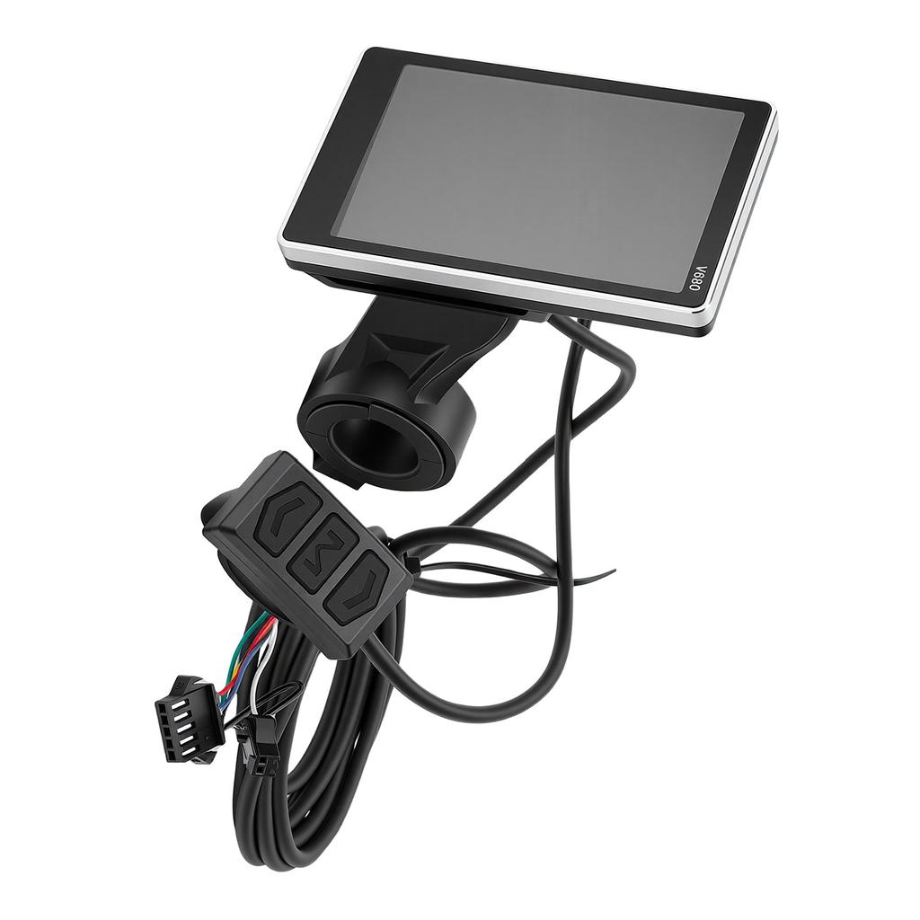 Elektrisches LCD-Display-Messgerät M5 ABS PVC Wasserdichtes LCD-Display-Bildschirm-Panel für Elektrofahrrad Roller
