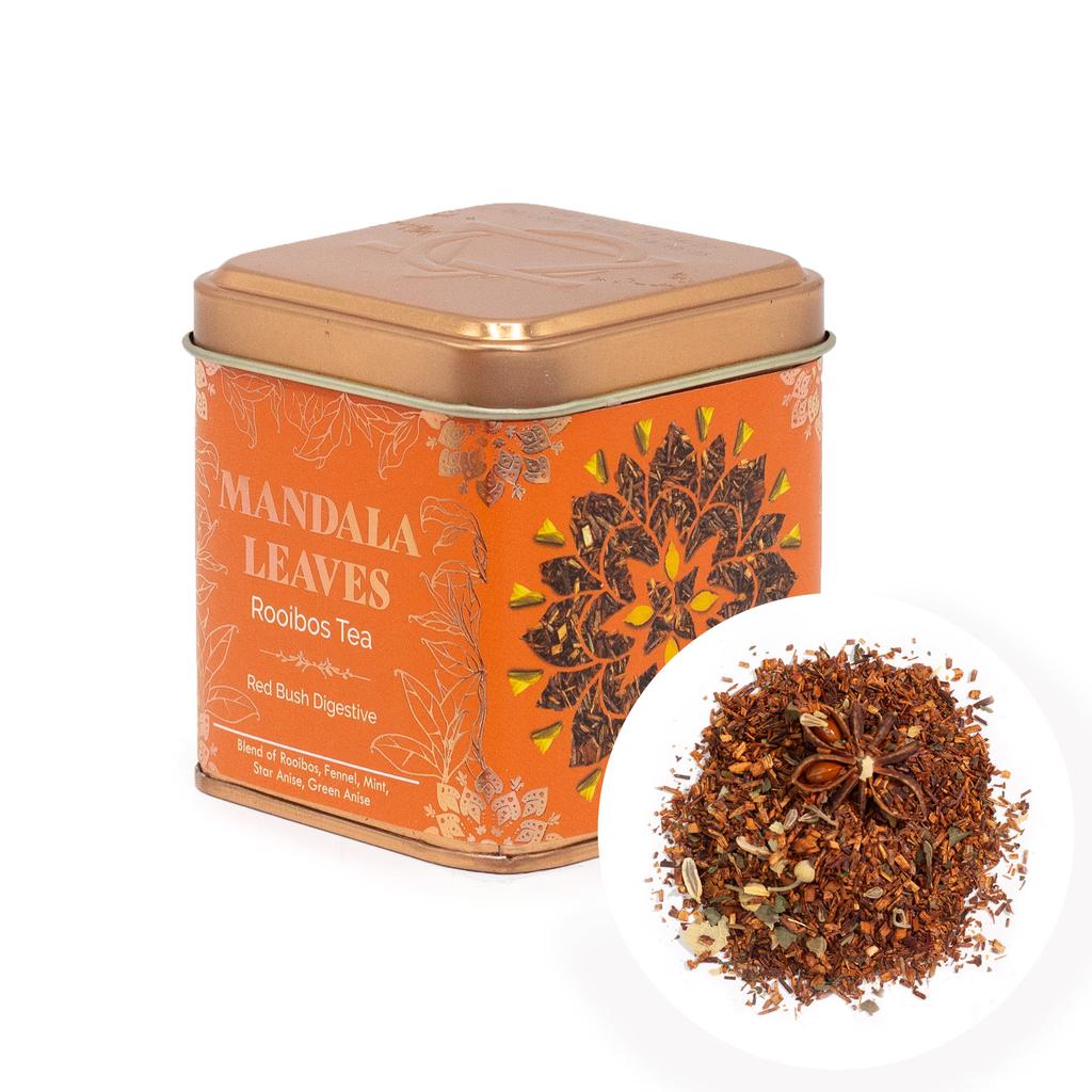 2x Caffeine-Free Rooibos Red Bush Digestive Tea, 50g