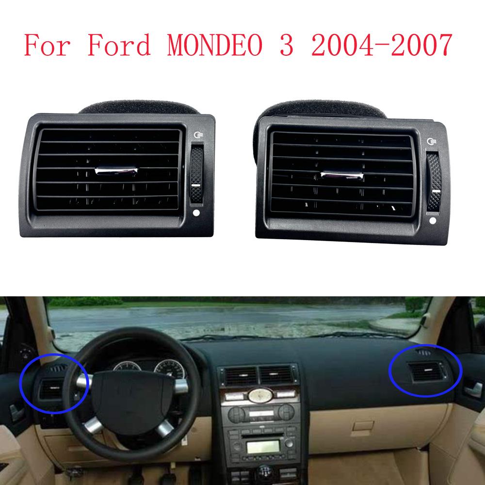 HUIYAN Internal Air Vent Grille Diffuser For Ford Mondeo MK3 2004-2007 Car Air-Conditioning Outlet Car Accessories