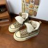 2025 New Fleece-Lined High-Top Shoes: Warm, Versatile Autumn/Winter Footwear for Women and Men.