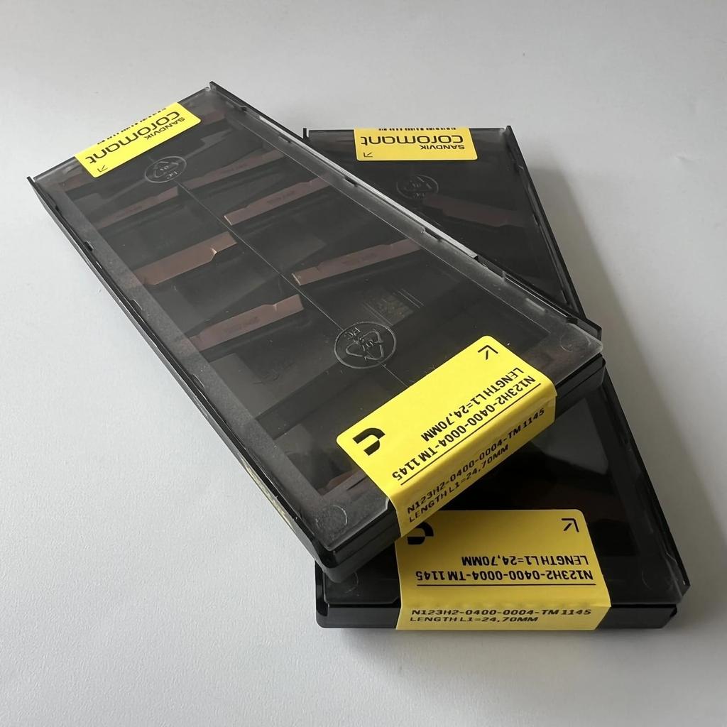 N123H2-0400-0004-TM 1145 CNC Carbide blade 10 Pcs