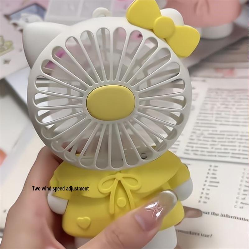 TT Office Y Silent Oki Desktop USB Portable Mini Fan - Quiet, Rechargeable, Compact Workstation Fan standard
