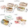 Leakproof Stainless Steel Lunch Box Cartoon Food Storage Box Sealed Food Container  Lunch Use