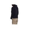 Emporio Armani SS23 Solid Color Logo Embroidered Hooded Jacket Men jackets Navy-Blue 8N1ML61JHSZ0920