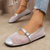 Western Style Hollow Out Low-heel Women's Sandals Shoes for Women 2025 New Summer Breathable Large Size Casual Daily Sandals