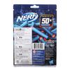 Hasbro Nerf Elite Dart 50 Foam Compatible with Nerf Blasters Using Elite Authentic 2.0 Refill, Darts, Darts, E9484,