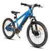JOYSTAR Elektrisches Kinderfahrrad ab 7 Jahren - Mountainbike 250W Bürstenloser Motor, Abnehmbarer Akku, Doppelscheibenbremsen, 24 km Reichweite - blau