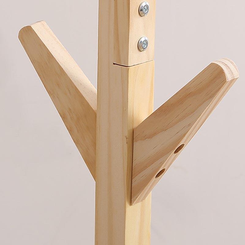 Solid Wood Floor Coat Rack Simple Assembly Triangle Base Clothes Shelves Hanger Home Storage At Affordable S Free Real Reviews With Photos Joom Solid Wood Floor Coat Rack Simple, Solid Oak Coat Rack With Storage Shelf