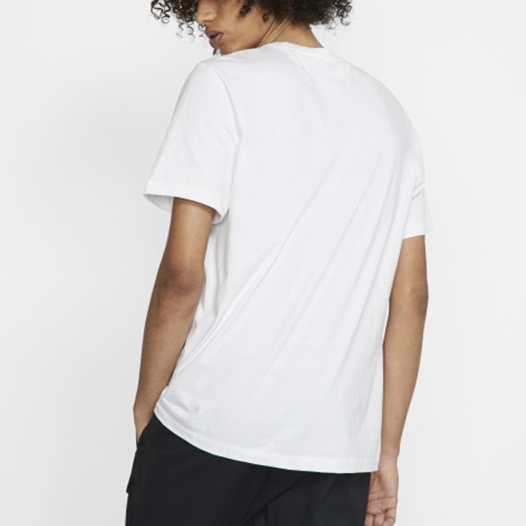 Nike Logo Round Neck Short Sleeve White Men's AR4994-100