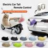 Fluffy Car Wagging Moving Tail Rechargeable Motorcycle Tail Ornament  All Vehicles
