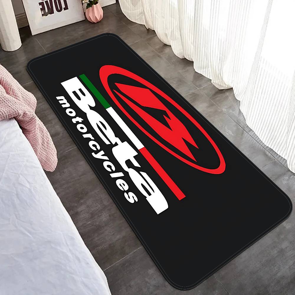 B-Beta-Yarış Odası Paspasları Kaymaz Su Emici Uzun Şerit Minder Yatak Odası Paspası Ev Halıları