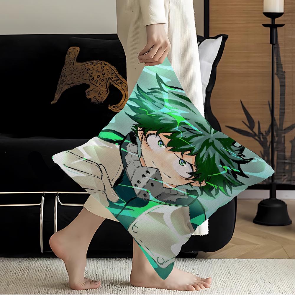 Midoriya Izuku Deku My Hero Academia Ahorn Design Kissenbezug Glückliche Herbsternte Dekoration Feiertagsdekoration Kissenbezug