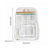 Fashion Bookbags Waterproof Clear Bags Teens Student Schoolbag Casual Bags
