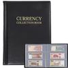 30-Compartment Banknotes Collecting Holder Book Binder Portable 10 Inner Pages Paper Money Currency Storage Album