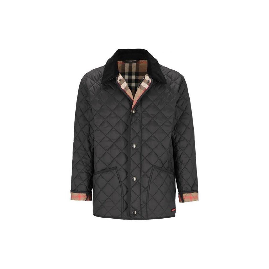 Burberry FW24 Puffer Jacket Men`s Black