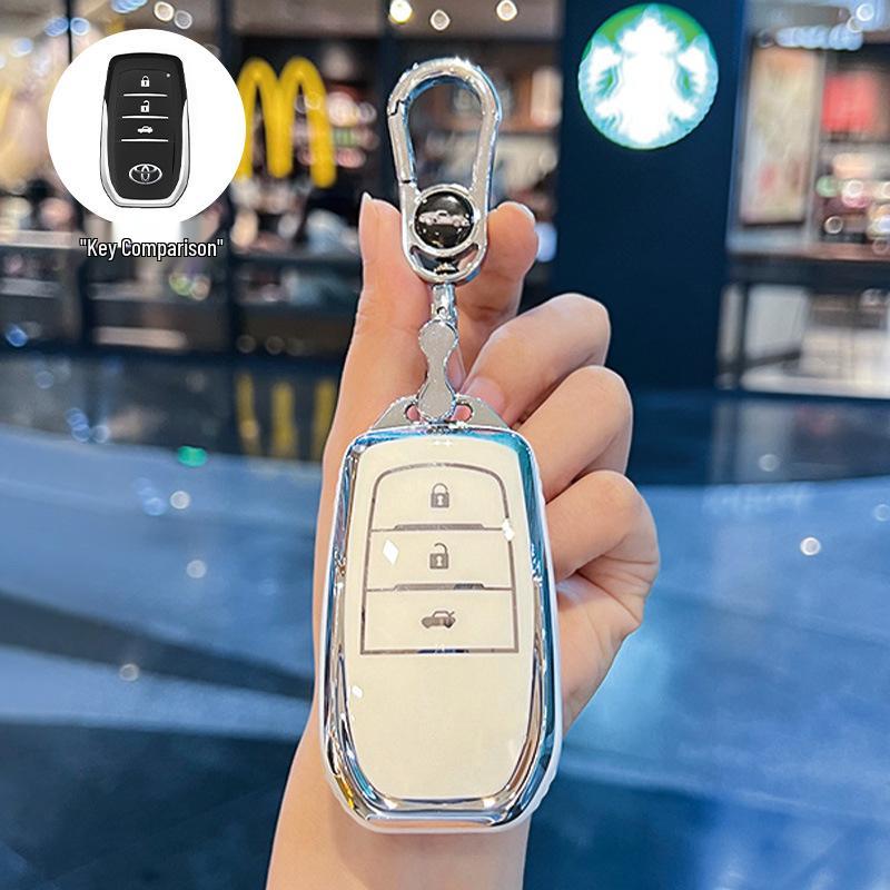 Toyota Schlüsselabdeckung Kompatibel mit Corolla, Camry, Levin, RAV4, Venza, Avalon und Fenglanda