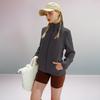 Plus-size Autumn Winter Women Velvet and Thickening Warm Zipper Solid Color Coat Fashion Loose Tide Casual Polar Fleece Sports Jacket