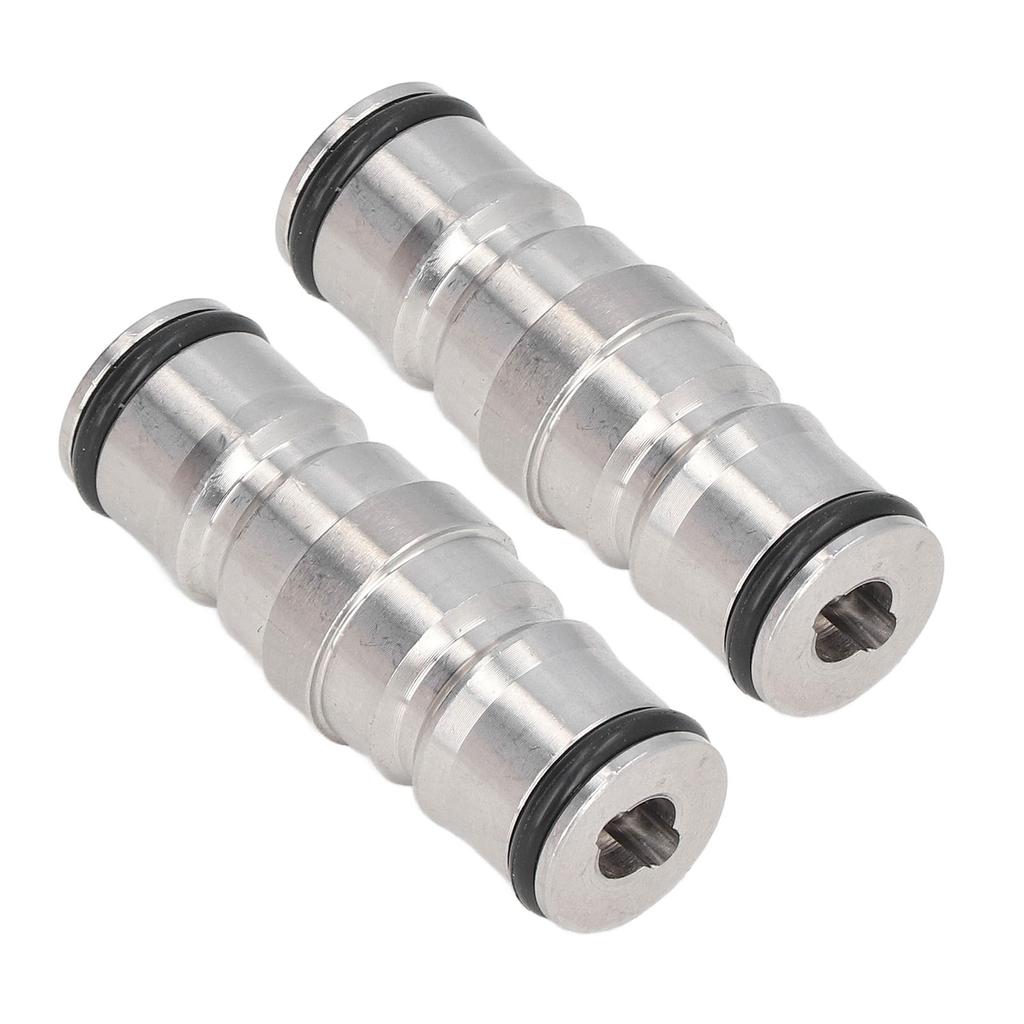 2 Pcs Homebrew Beer Keg Ball Lock Post Connector Stainless Steel Durable Quick Ball Lock Connector