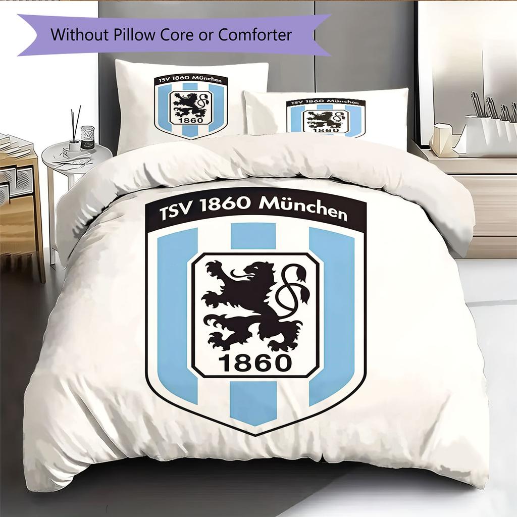 M60 Bedding Quilt Set Quilt Cover Pillowcase Home Decoration Birthday Gift (1 * duvet cover + 2 * pillowcase, without core)