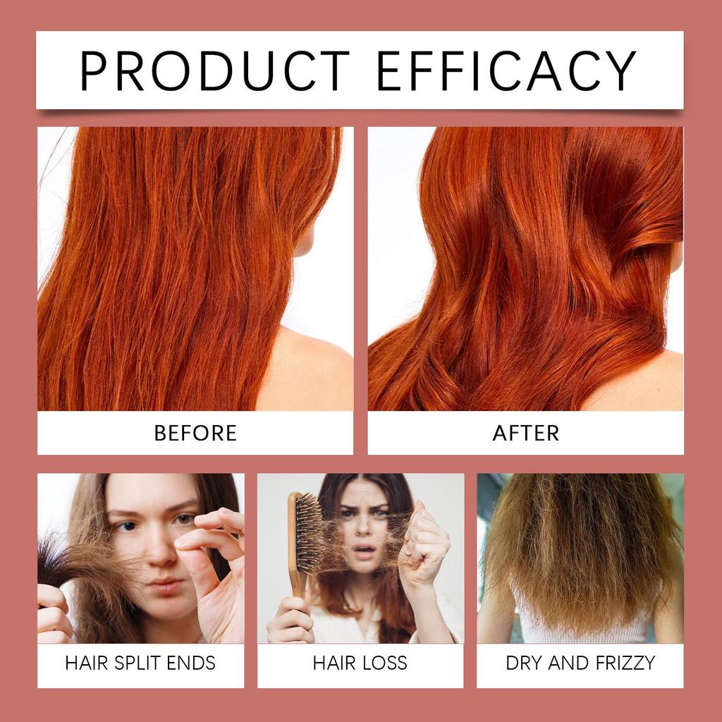 AMZ Light Hair Care Essential Oil Gently Moisturizes and Nourishes the Tail of the Hair To Create Smooth and Elegant Hair 60ml