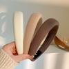 Women Headband Thick Sponge Filling Natural Face Shaping Headband Comfortable High Cranium Head Band Autumn Winter Hair