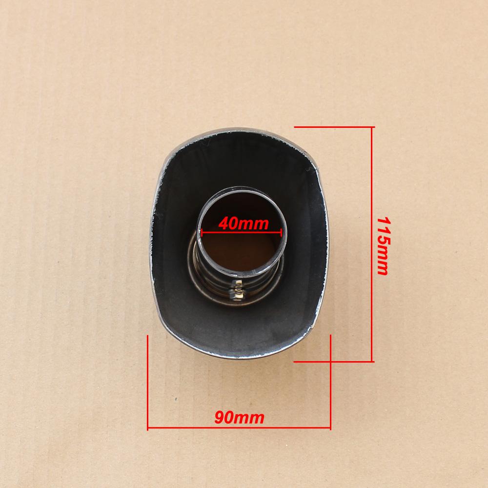 Stainless Steel End Cap Tip for FMF Motorcycle Exhaust Muffler Pipe Replacement Part