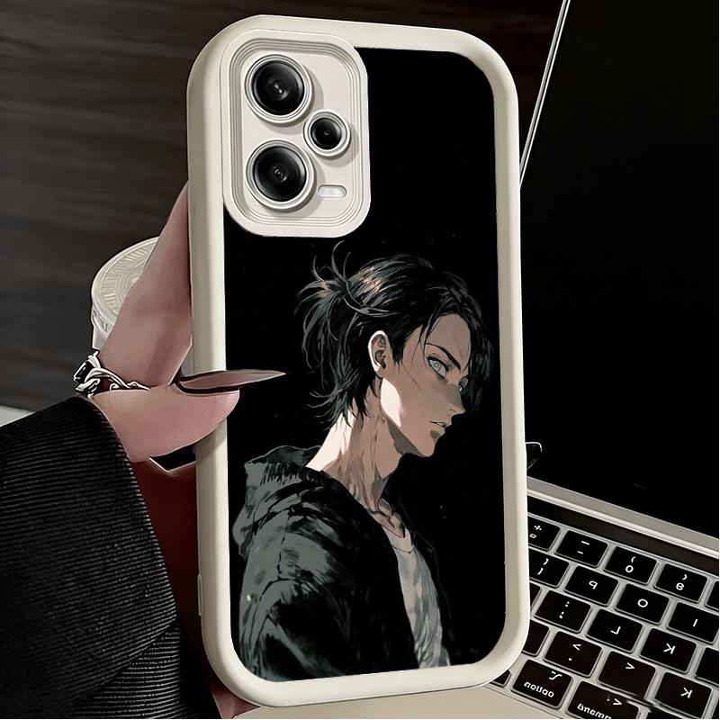 Phone Case for Xiaomi Redmi Note 15 14 13 Pro Plus A-Attack On T-Titan Eren Yeager Shell 12S 11 11S 11T 5G 14S Soft Silicone Fun