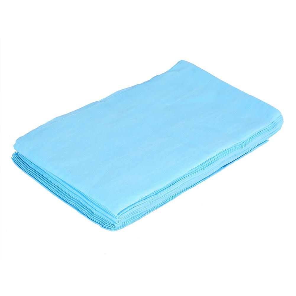 3 Colors 10Pcs 175 X 75cm NOn Woven Disposable Waterproof Bed Sheet Massage Beauty Cover