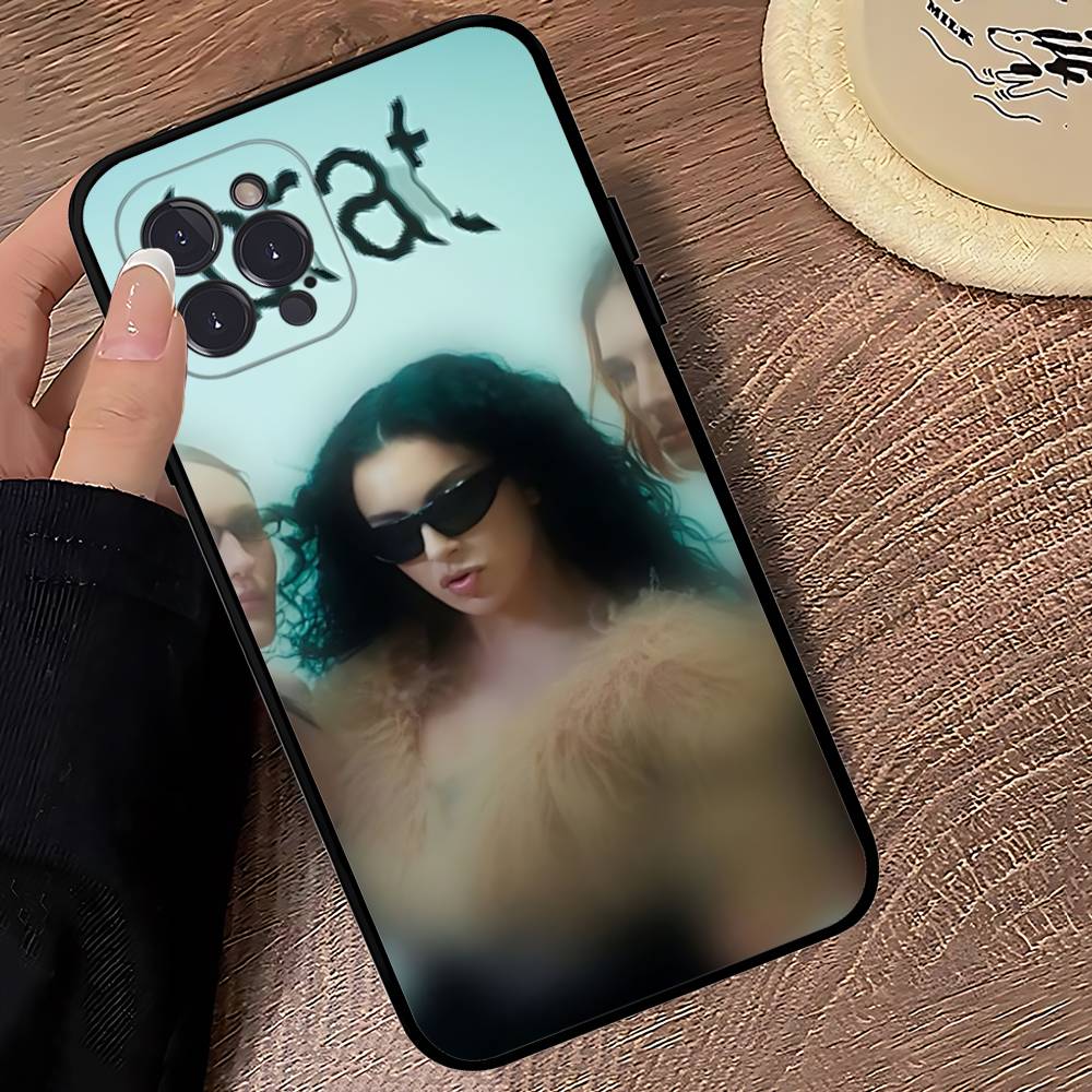 British Pop C-CharliS-XCX Singer For Iphone 17 16 15 14 11 12 13 Pro Max Plus Case Cute Art Phone Cover