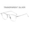 Prescription Glasses Fashion Men Women Anti-blue Light Myopia Eyewear Rectangle TR-90 Frame Office Accessory Eyeglasses