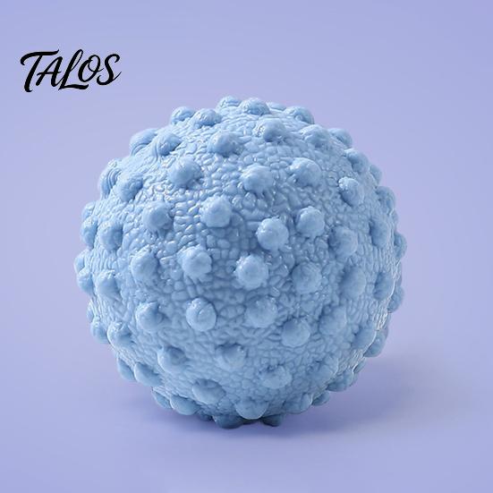 Portable Massage Ball Hard with Nubs Spiked Hedgehog Foot Hand Back Pain And Inflammation Reducer Muscle Plantar Fasciitis Myofascial Relaxation