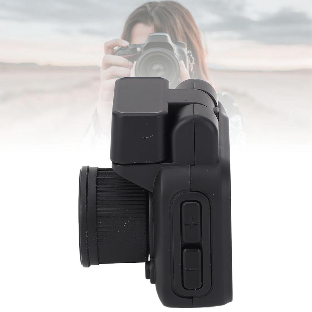 Mini Camera Keychain, 1080P Vintage Small Digital Camera Video Recorder with LED Flashlight, Portable Travel Thumb Camera for Vlogging and Life