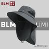 Outdoor large brim sun hat men's and women's breathable bucket hat mountain climbing sunshade face UV protection sunscreen hat
