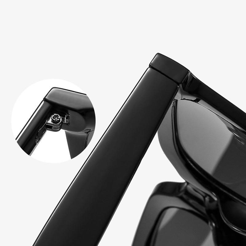 Oversize Square Women Sunglasses Classic Big Frame Black Ladies Sun Glasses Fashion Summer Vacation Shades