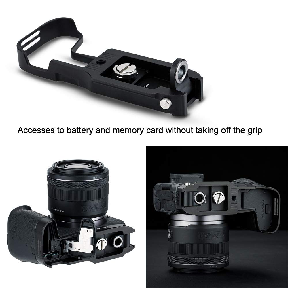 JJC Extension Hand Grip for Canon EOS EOS and EOSRP Compatible with Replacement Convenient Battery Replacement R8, RP, EOSR8, Cameras, EG-E1 Battery,