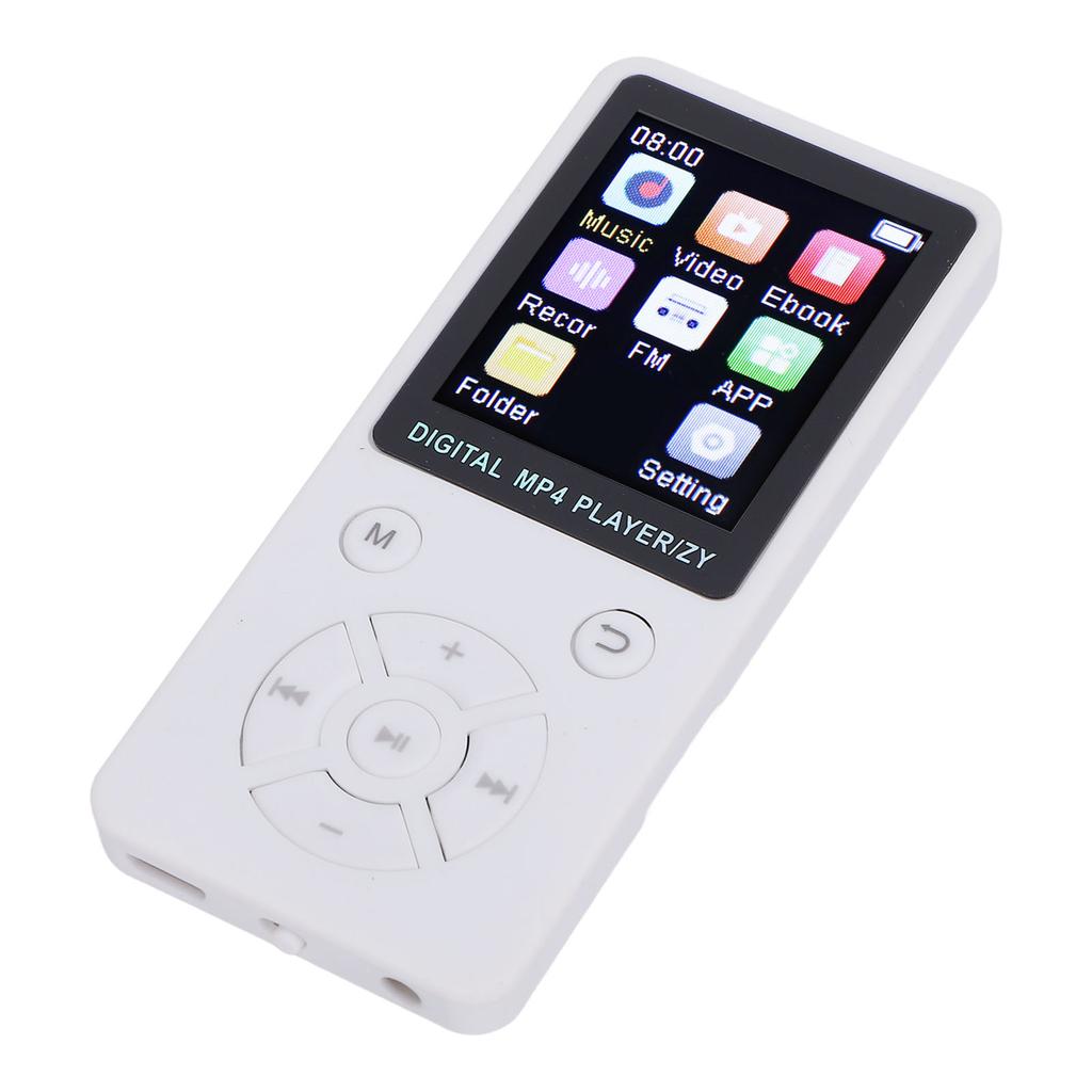 Music Player Wireless Bluetooth 1.8 Inch Screen 5 Hours Playback Hi Fi Sound Portable MP3 Music Player for Running