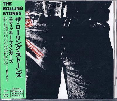 CD ROLLING STONES  Sticky Fingers VJCP25111 Virgin 1994 Japan Rock Used