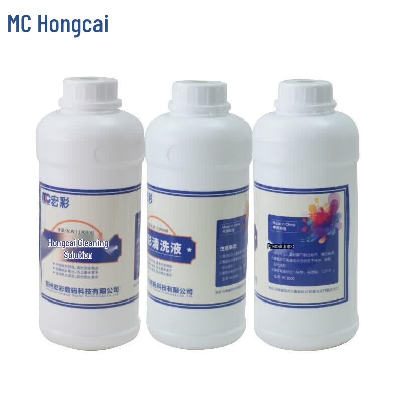 Hongcai Outdoor Weak Solvent Ink Printkopf Reinigungsflüssigkeit