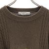 Lanvin Long Sleeve Cashmere Sweater Brown Knit Men's Used