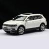 W1271/32 Volkswagen Tiguan L SUV Toy Car Model Diecast Alloy Miniature Pull Back Sound & Light Collection Gift for Children Boys Kid