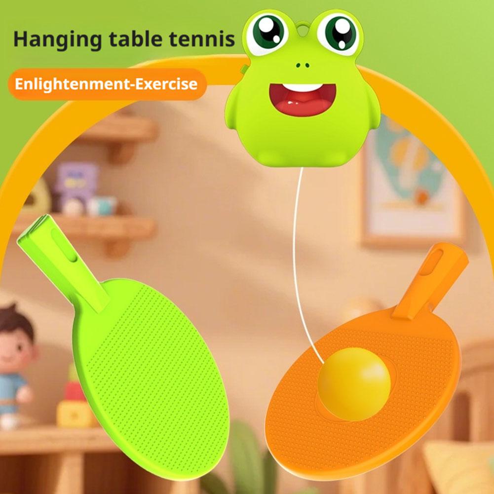 Indoor Hanging Table Tennis Trainer for Game Sports Exercise Indoor Playing Children for Door Frame Convenient Ping Pong Trainer