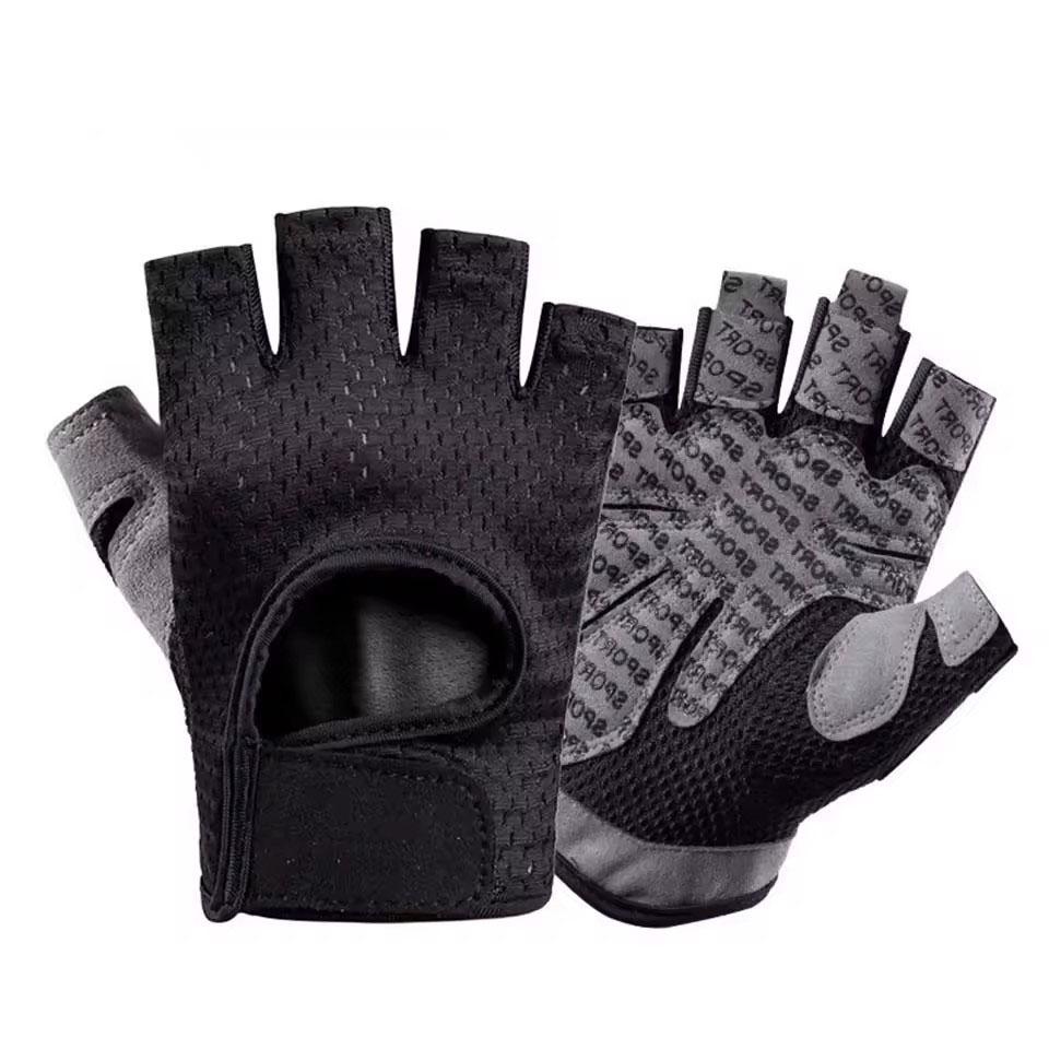 Cycling Gloves Men Women Half Finger Anti Slip Shock-Absorbing Breathable Equipment Gym Bicycles Outdoor Sports Gloves