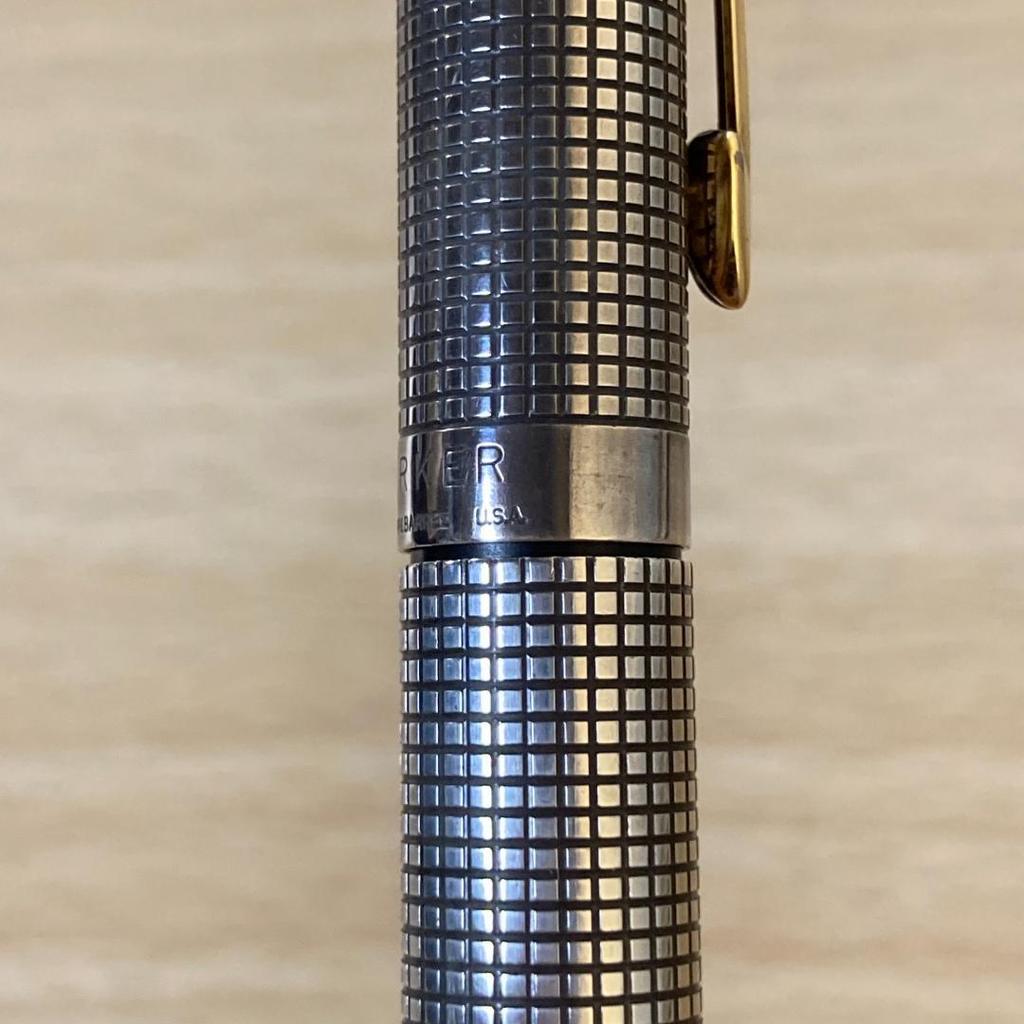Used PARKER STERLING Fountain Pen 14K XF Nib