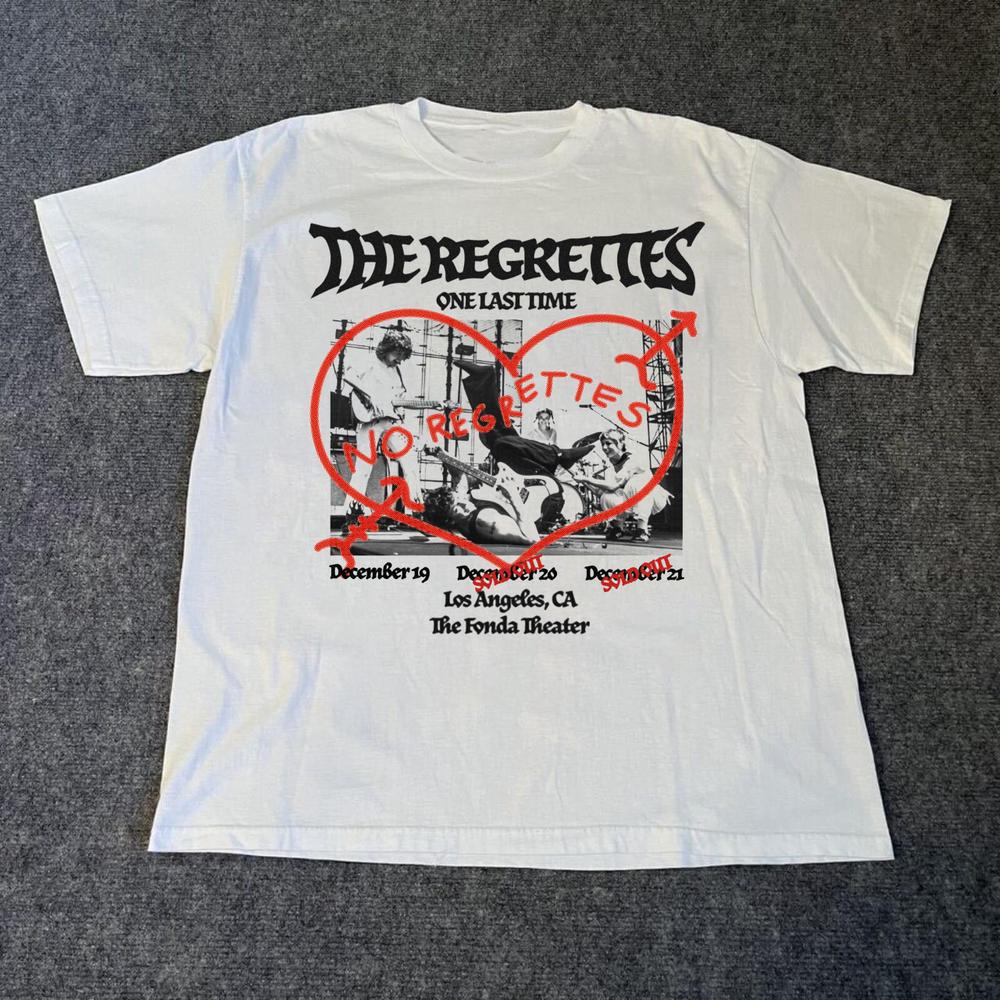 The Regrettes Band Concert Tour Cotton S to 5XL T-shirt XXXXL