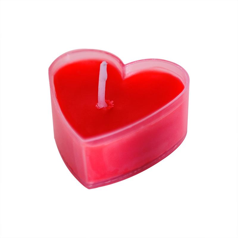 Creative Heart-Shaped Candles for Weddings, Proposals, and Birthdays