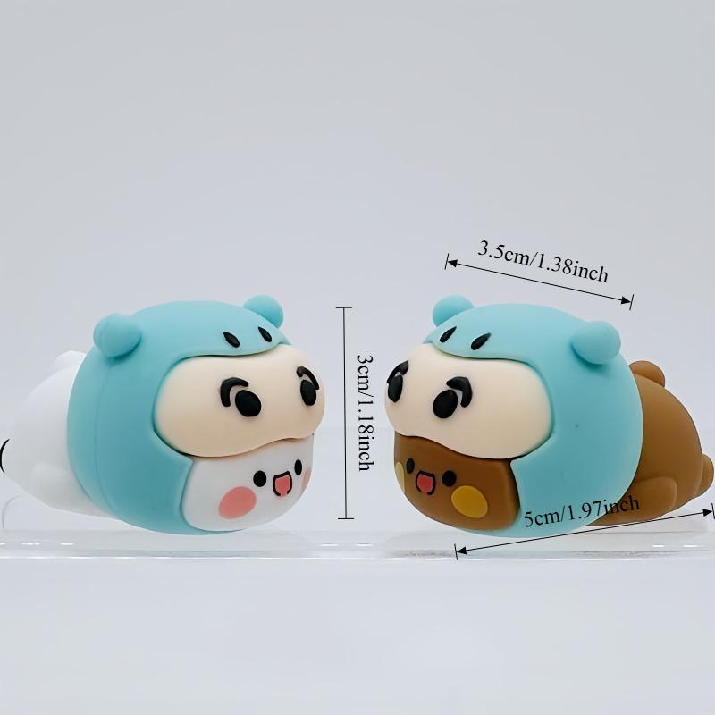 Kawaii Bubu Dudu ACG Toy Figure Lovely Yier Panda Bear Figure Toy Anime Accessories Cute Bear Doll Home Decor Christmas Gift