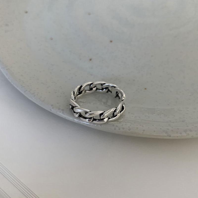 Unique Design Stylish Silver Plated Finger Ring For Women Adjustable And Trendy