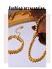 Minimalist Gold-Plated Copper Necklace & Bracelet Set